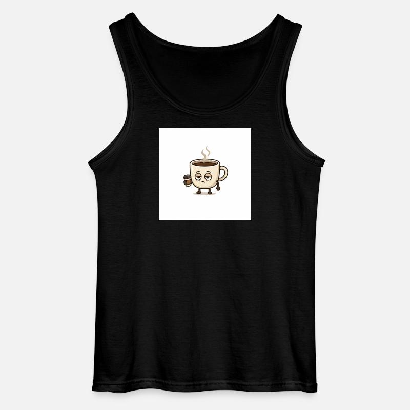 Ich bin müde - Gildan Männer Tank Top - Schwarz