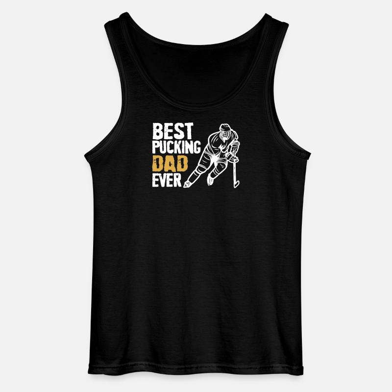 Fette Beste-Vater-Kletterer-Grafik - Gildan Männer Tank Top - Schwarz