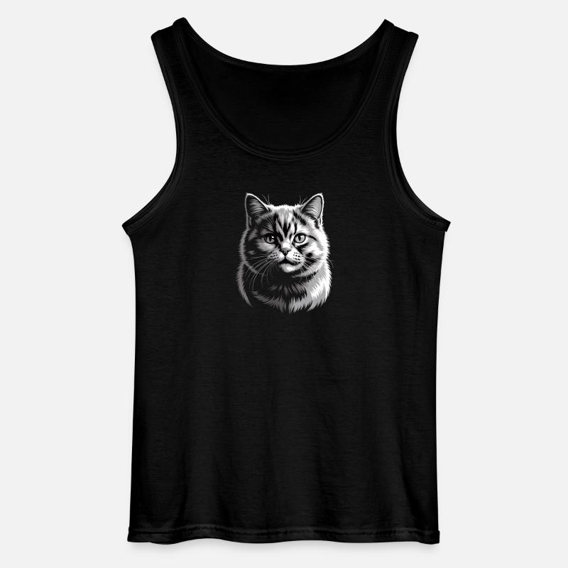 Britisch Kurzhaar BKH - Gildan Männer Tank Top - Schwarz