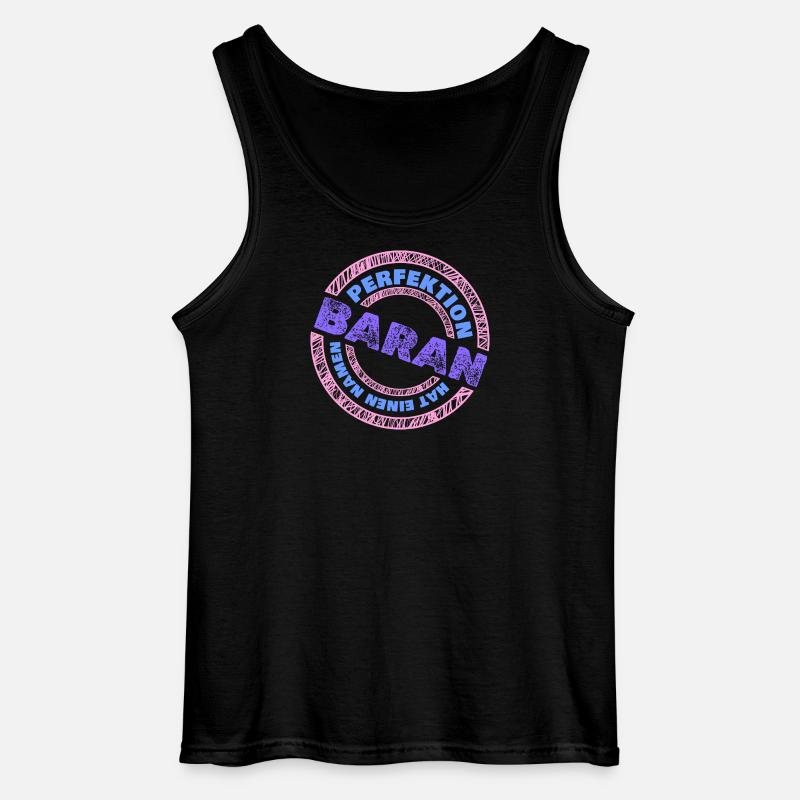 Perfekt Baran - Gildan Männer Tank Top - Schwarz