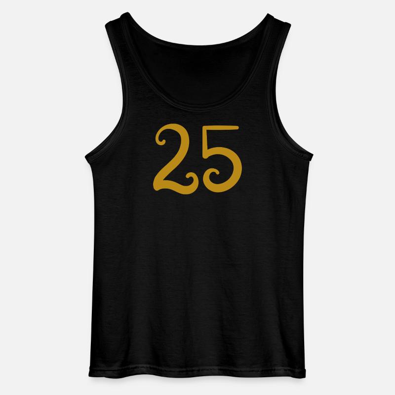 25 - Gildan Männer Tank Top - Schwarz