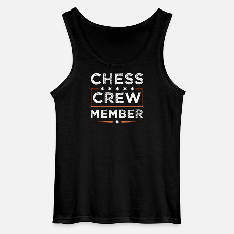Chess Crew - Gildan Männer Tank Top - Schwarz