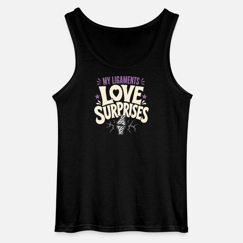 Eds-bewusstsein Ehlers-danlos Zebra-krieger - Gildan Männer Tank Top - Schwarz