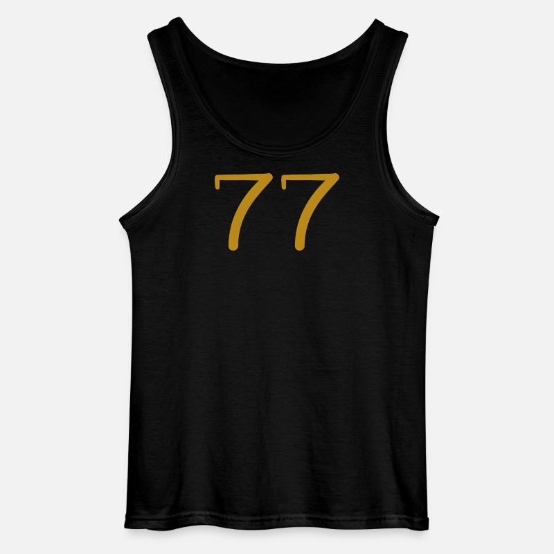 77 - Gildan Männer Tank Top - Schwarz