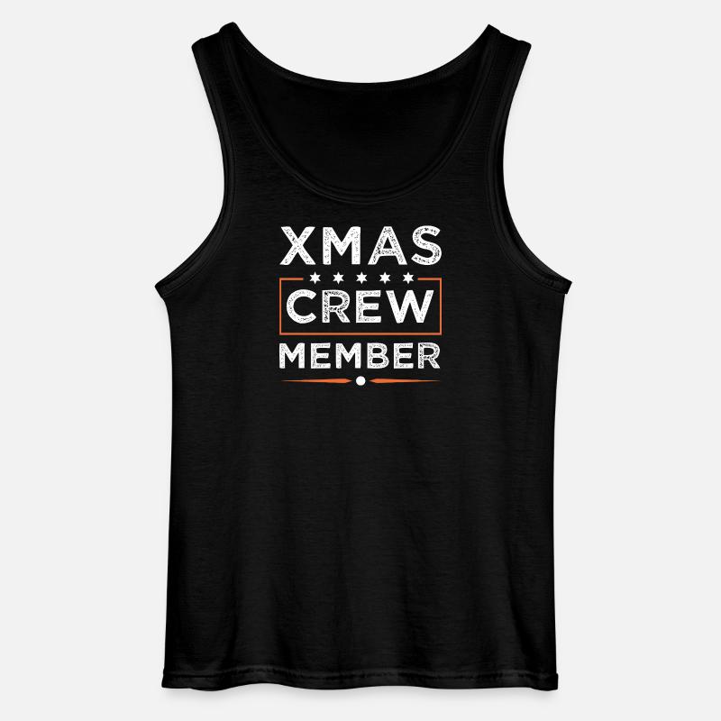 Xmas Crew - Gildan Männer Tank Top - Schwarz