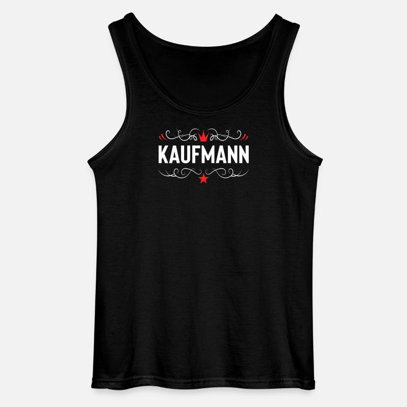 Kaufmann Beruf - Gildan Männer Tank Top - Schwarz