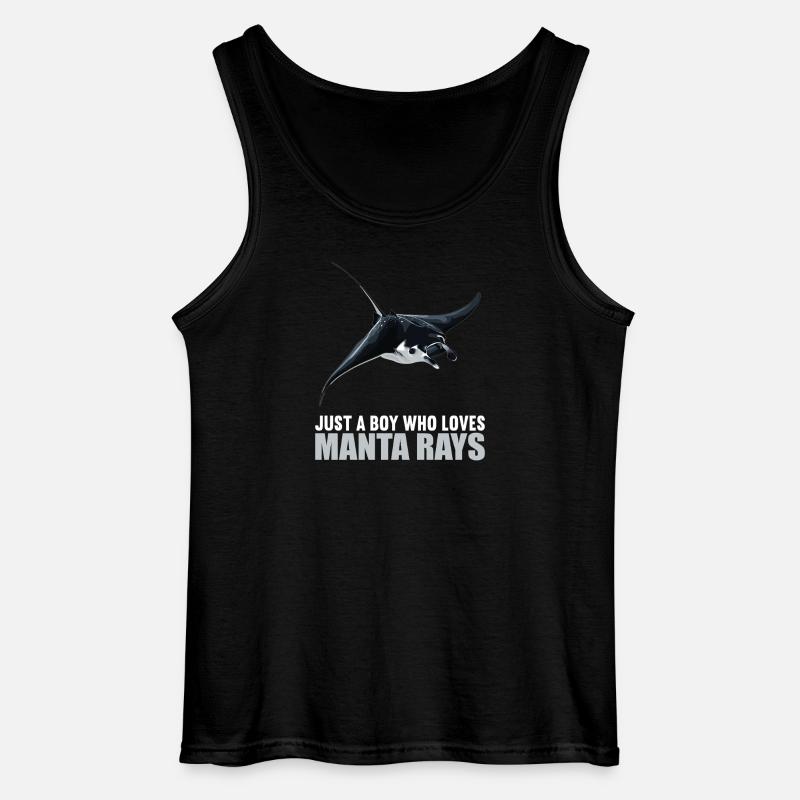 Rays Manta Rays - Gildan Men’s Tank Top - black