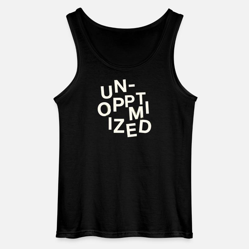 Unoptimized Original - Gildan Men’s Tank Top - black