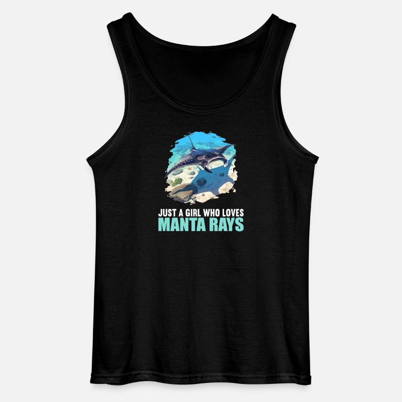 Rays Manta Rays - Gildan Men’s Tank Top - black