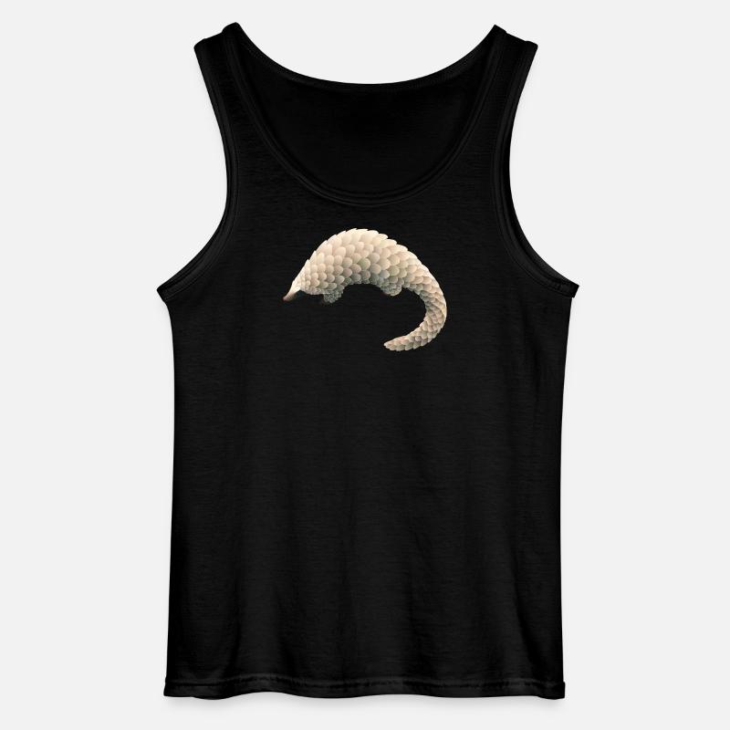 Schuppentier - Gildan Männer Tank Top - Schwarz