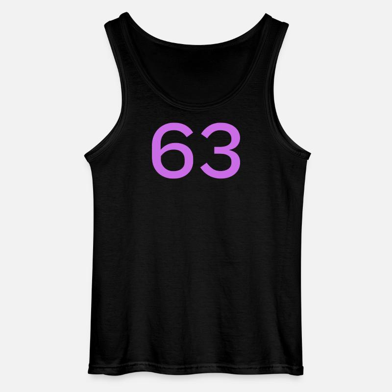 63 - Gildan Men’s Tank Top - black