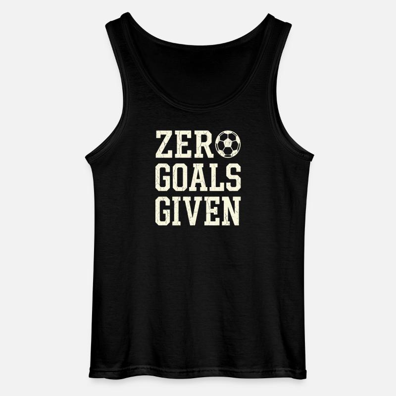 Zero Goals Given - Gildan Men’s Tank Top - black
