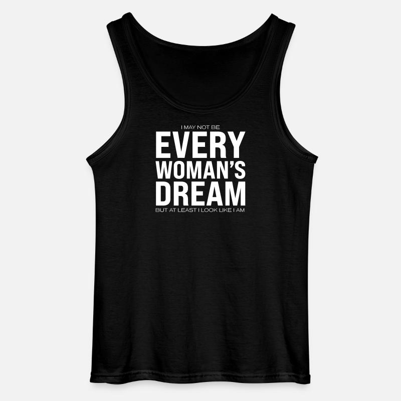 Every Woman's Dream - Gildan Männer Tank Top - Schwarz