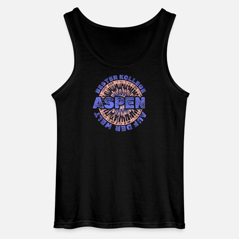 Mitarbeiter Aspen - Gildan Männer Tank Top - Schwarz