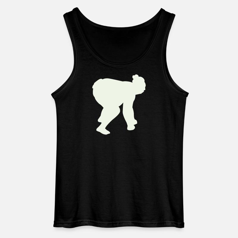 sumo - Gildan Männer Tank Top - Schwarz