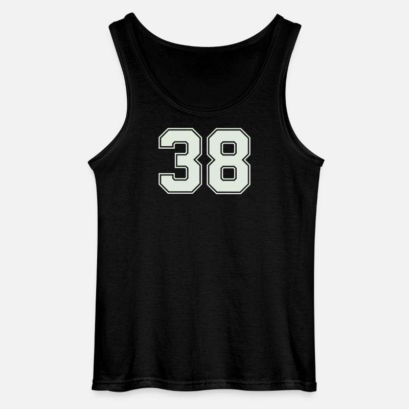 38- - Gildan Männer Tank Top - Schwarz