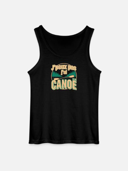J'peux pas j'ai CANOE - Débardeur Gildan Homme - noir
