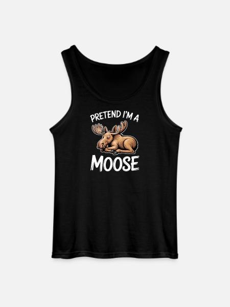 Elch Sprüche Elche Lustiges Elch Geschenk - Gildan Männer Tank Top - Schwarz