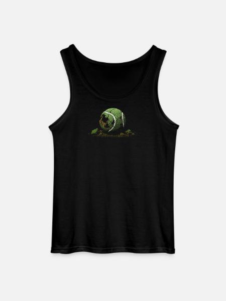 Tennis - Gildan Men’s Tank Top - black