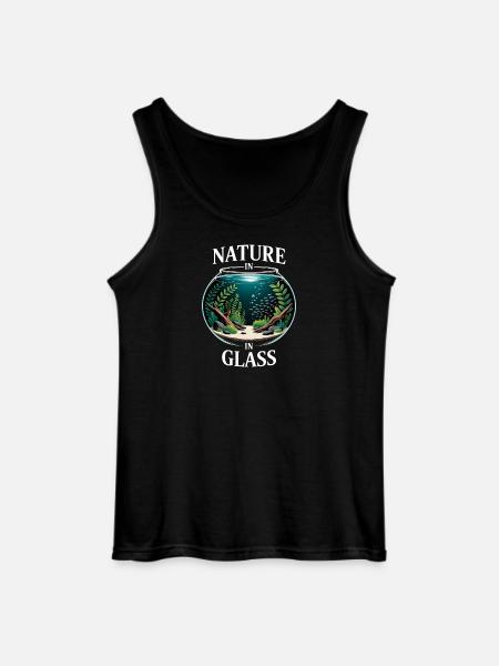Nature In Glass Aquascaping Dream - Gildan Men’s Tank Top - black