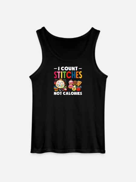 Lustiges Nadelspitzen-bastelhobby - Gildan Männer Tank Top - Schwarz