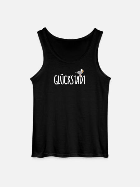 Glückstadt Möwe Elbe - Gildan Männer Tank Top - Schwarz