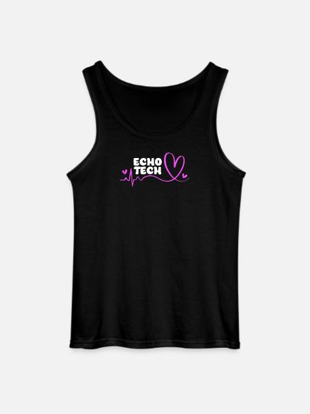 Cardiography Cardiogram - Gildan Men’s Tank Top - black