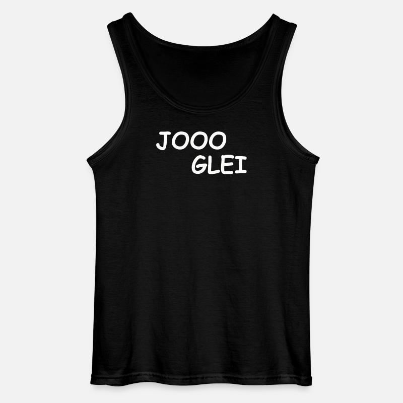 JOOO GLEI - Gildan Männer Tank Top - Schwarz