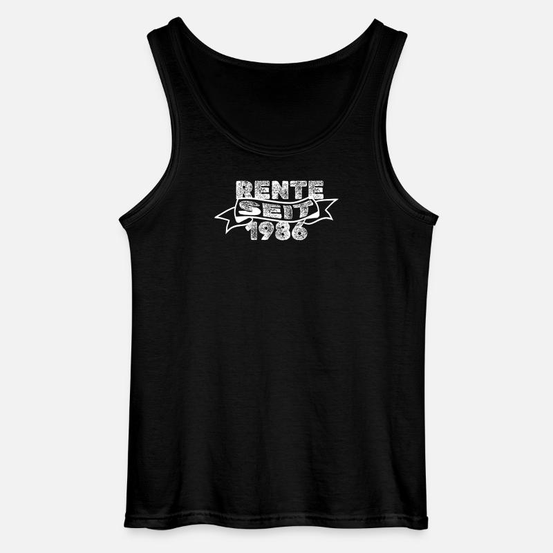 Rente 1986 - Gildan Männer Tank Top - Schwarz