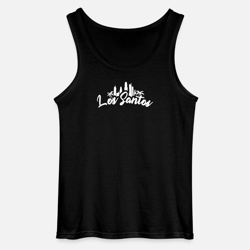 Los Santos - Gildan Männer Tank Top - Schwarz