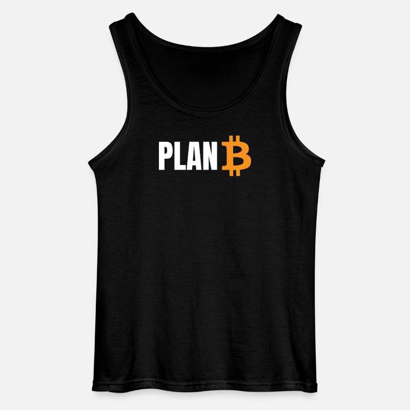 Plan Bitcoin - Gildan Men’s Tank Top - black
