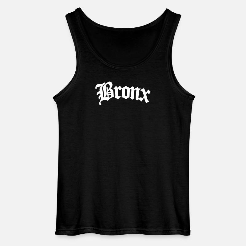 bronx - Gildan Männer Tank Top - Schwarz
