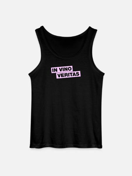 In Vino Veritas - Gildan Männer Tank Top - Schwarz
