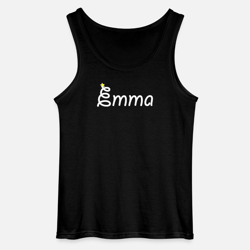 Emma - Gildan Männer Tank Top - Schwarz