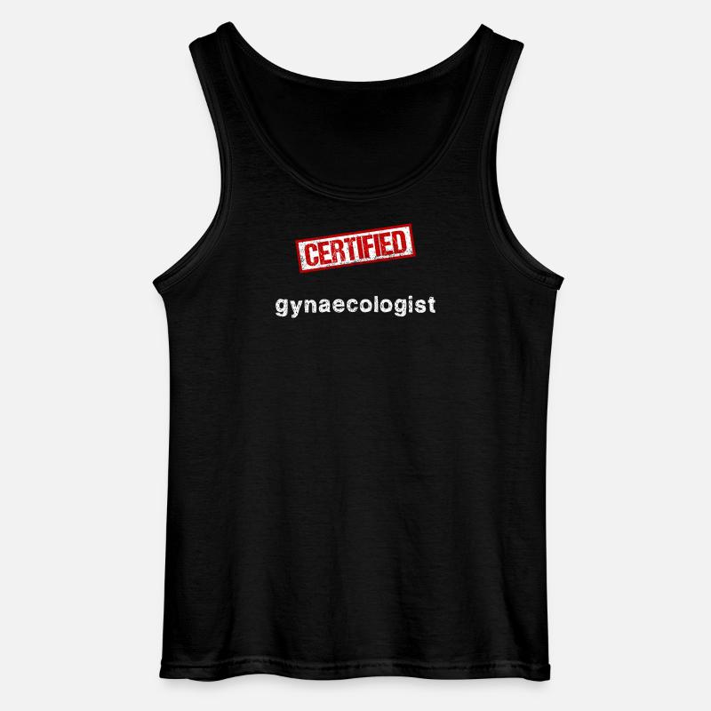 Frauenarzt - Gildan Männer Tank Top - Schwarz