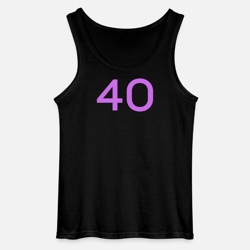 40 - Gildan Men’s Tank Top - black
