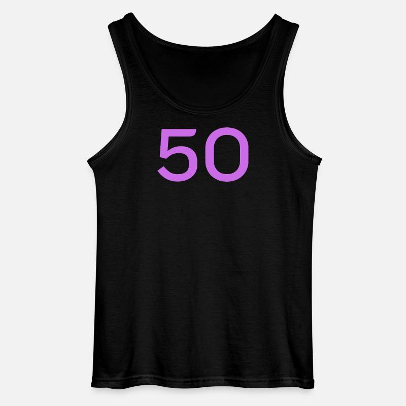50 - Gildan Männer Tank Top - Schwarz