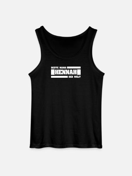 Mother's Day Hennah - Gildan Men’s Tank Top - black