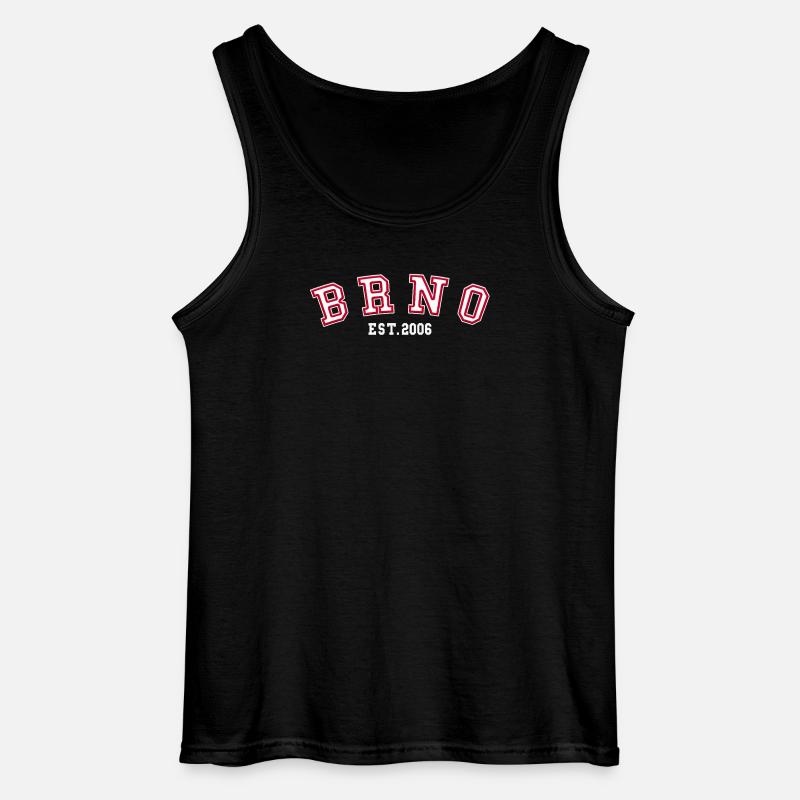 Brünn, gegründet 2006 - Gildan Männer Tank Top - Schwarz