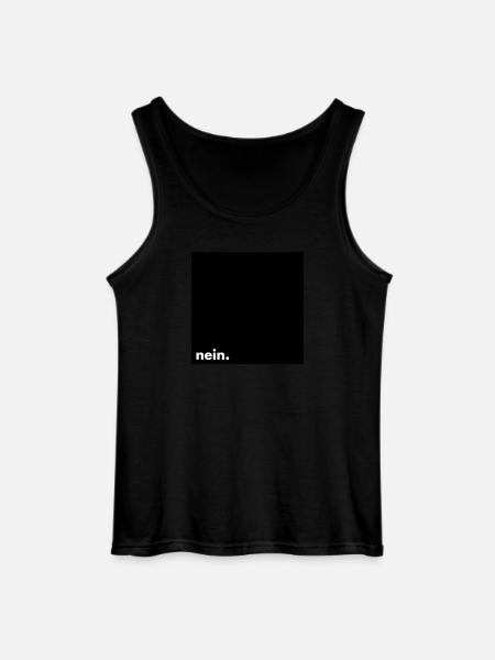 No. - Gildan Men’s Tank Top - black