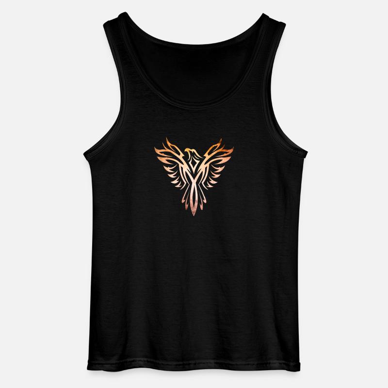 Adler Phoenix - Gildan Männer Tank Top - Schwarz