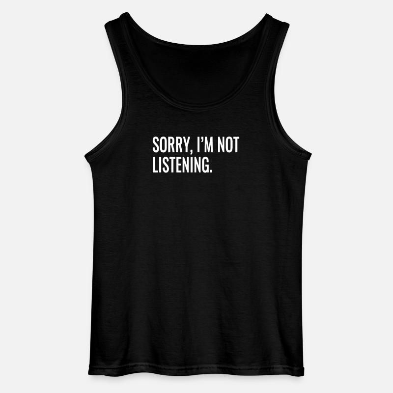 Sprüche - Gildan Männer Tank Top - Schwarz