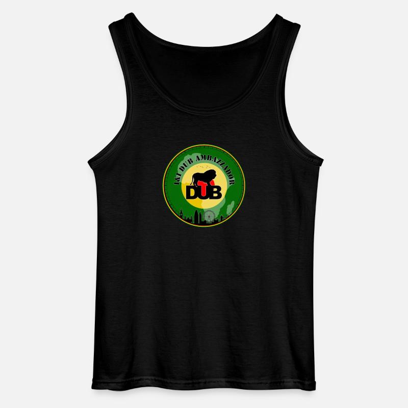 Synchronsprecher - Gildan Männer Tank Top - Schwarz