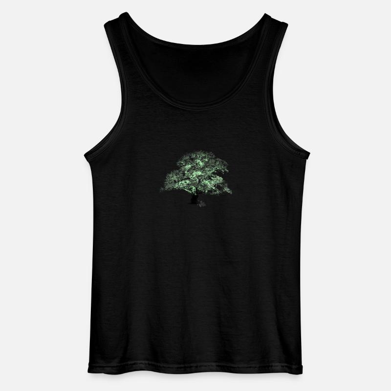 OAKtree - Gildan Männer Tank Top - Schwarz