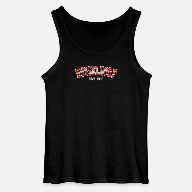 Düsseldorf Est. 1995 - Gildan Männer Tank Top - Schwarz