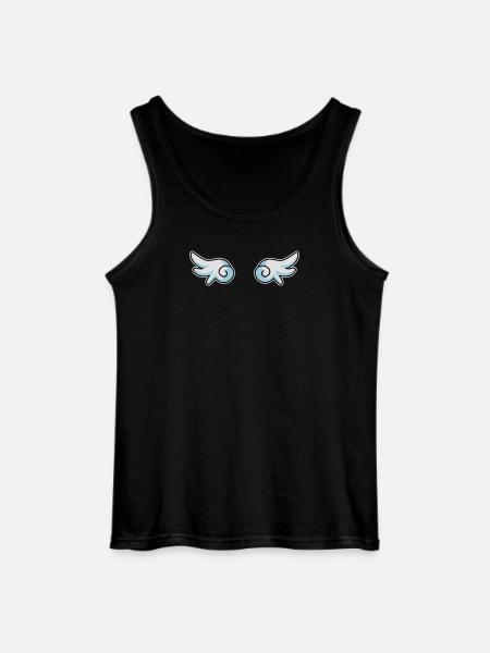 Angel wings - Gildan Men’s Tank Top - black