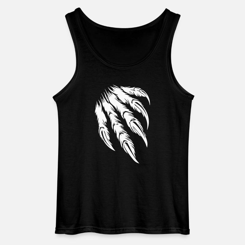 krallen - Gildan Männer Tank Top - Schwarz