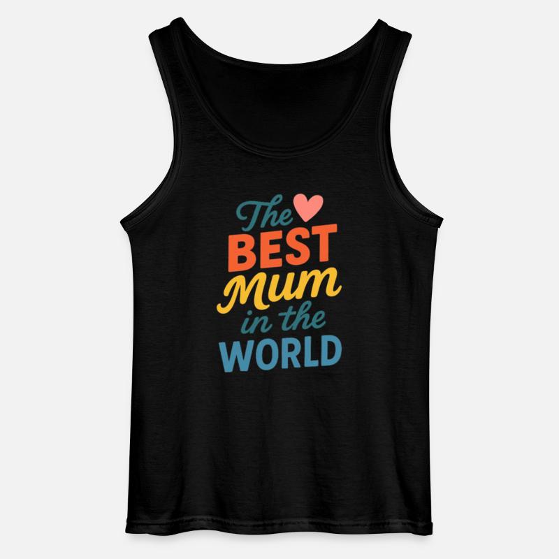 Die beste Mutter der Welt - Gildan Männer Tank Top - Schwarz