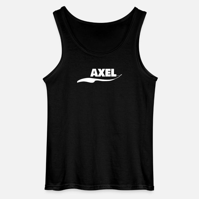 Geschenk Axel - Gildan Männer Tank Top - Schwarz