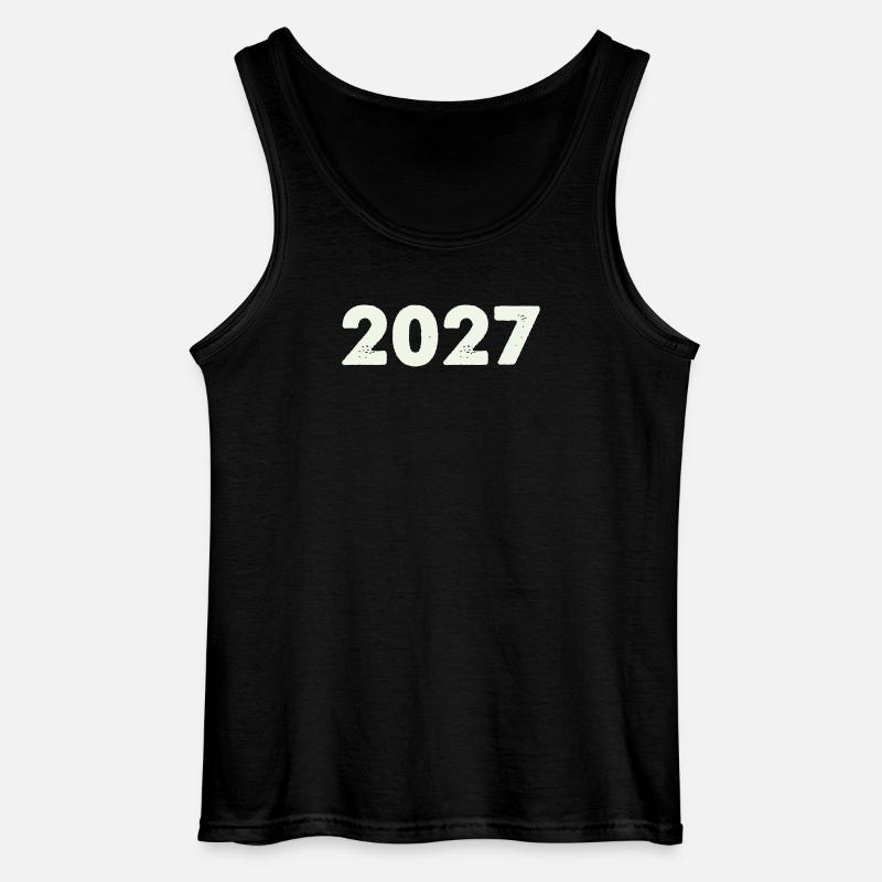 2027 - Gildan Männer Tank Top - Schwarz
